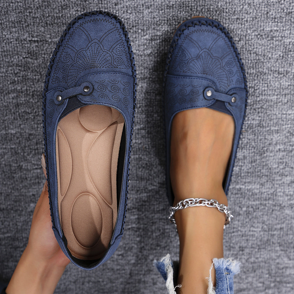Women's Plus Size Foldable Soft Sole Non-Slip Loafers