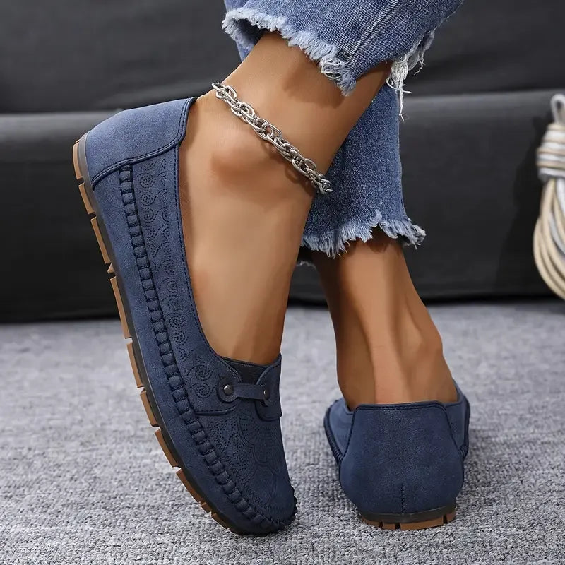Women's Plus Size Foldable Soft Sole Non-Slip Loafers