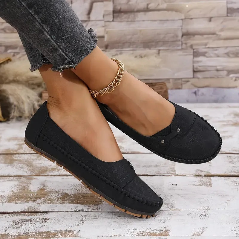 Women's Plus Size Foldable Soft Sole Non-Slip Loafers
