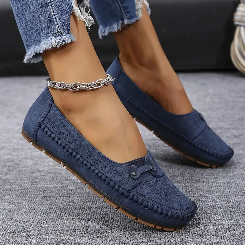 Women's Plus Size Foldable Soft Sole Non-Slip Loafers