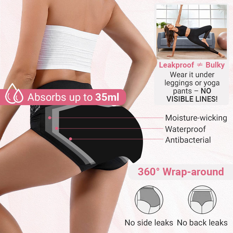 ❤Buy 2 Get 1 Free ❤High Waist Tummy Control Leak proof Panties