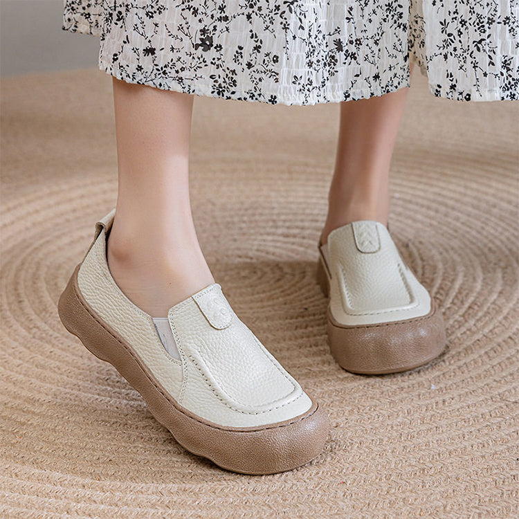 🥿🥿Spring 2026 New Original Leather, Women's Single Shoes With a super soft sole