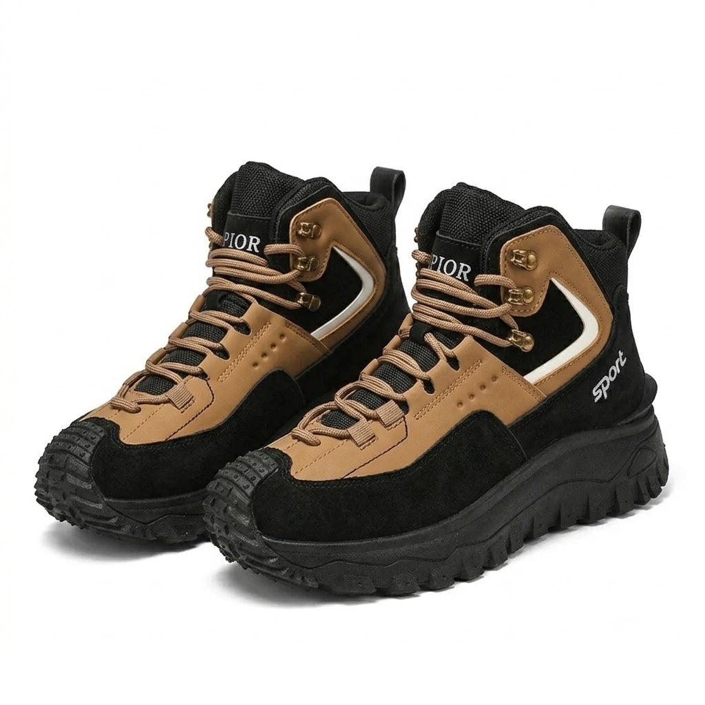 Men's Outdoor Hiking Boots - Waterproof, Non-Slip, Puncture-Proof And Smash-Proof