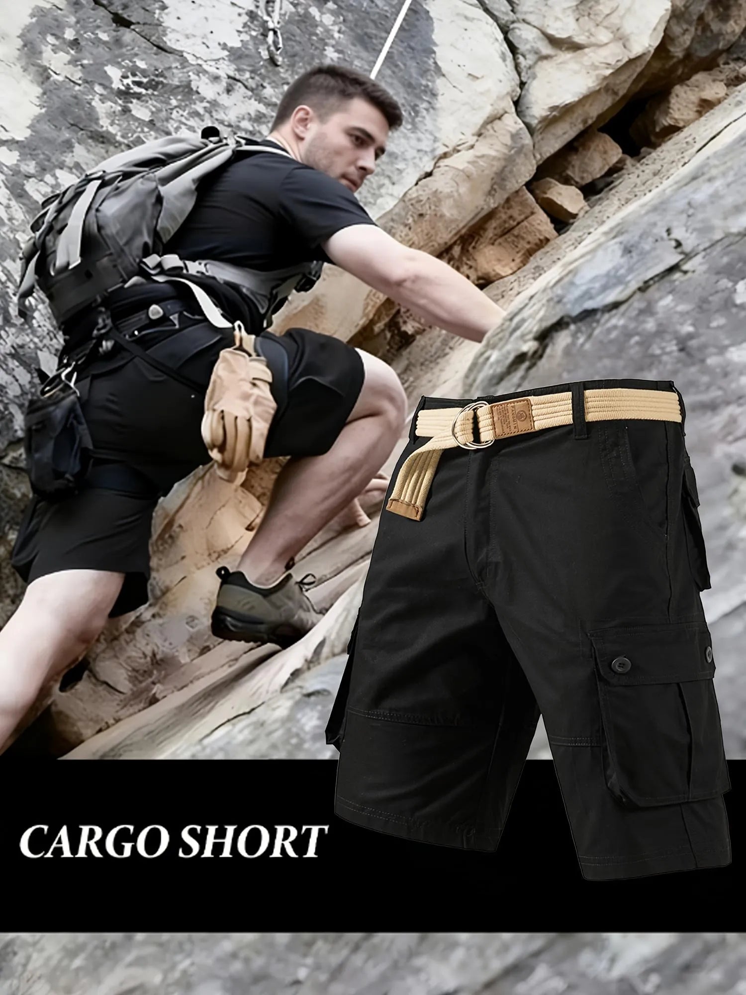 🪚Men's Tactical Cargo Shorts with Multifunctional Pockets