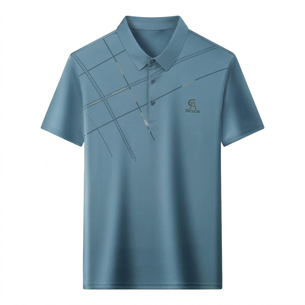 Men's Ice Silk Cool Short Sleeve