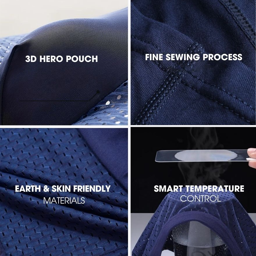 Buy 2 Get 1 Free 🎇Boxers Reinvented: Bamboo Comfort That Moves With You