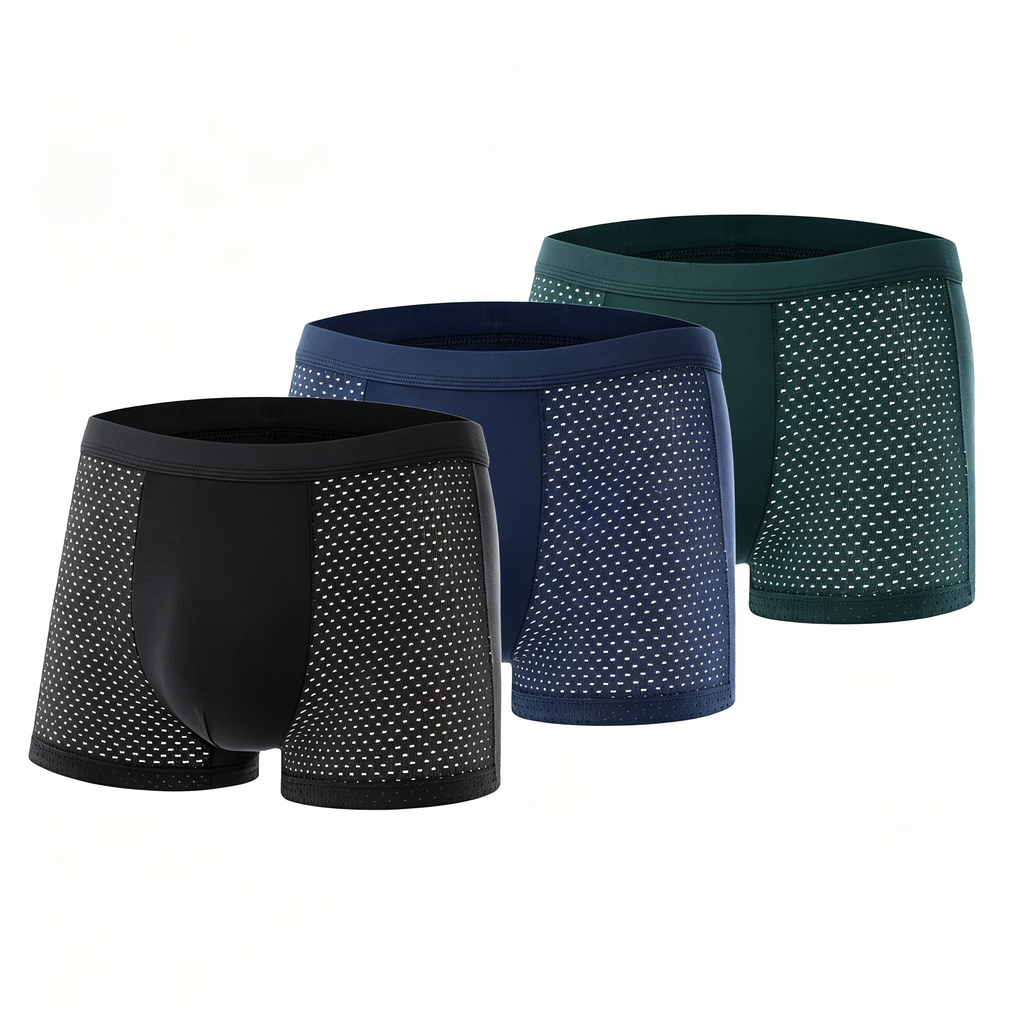 Buy 2 Get 1 Free 🎇Boxers Reinvented: Bamboo Comfort That Moves With You