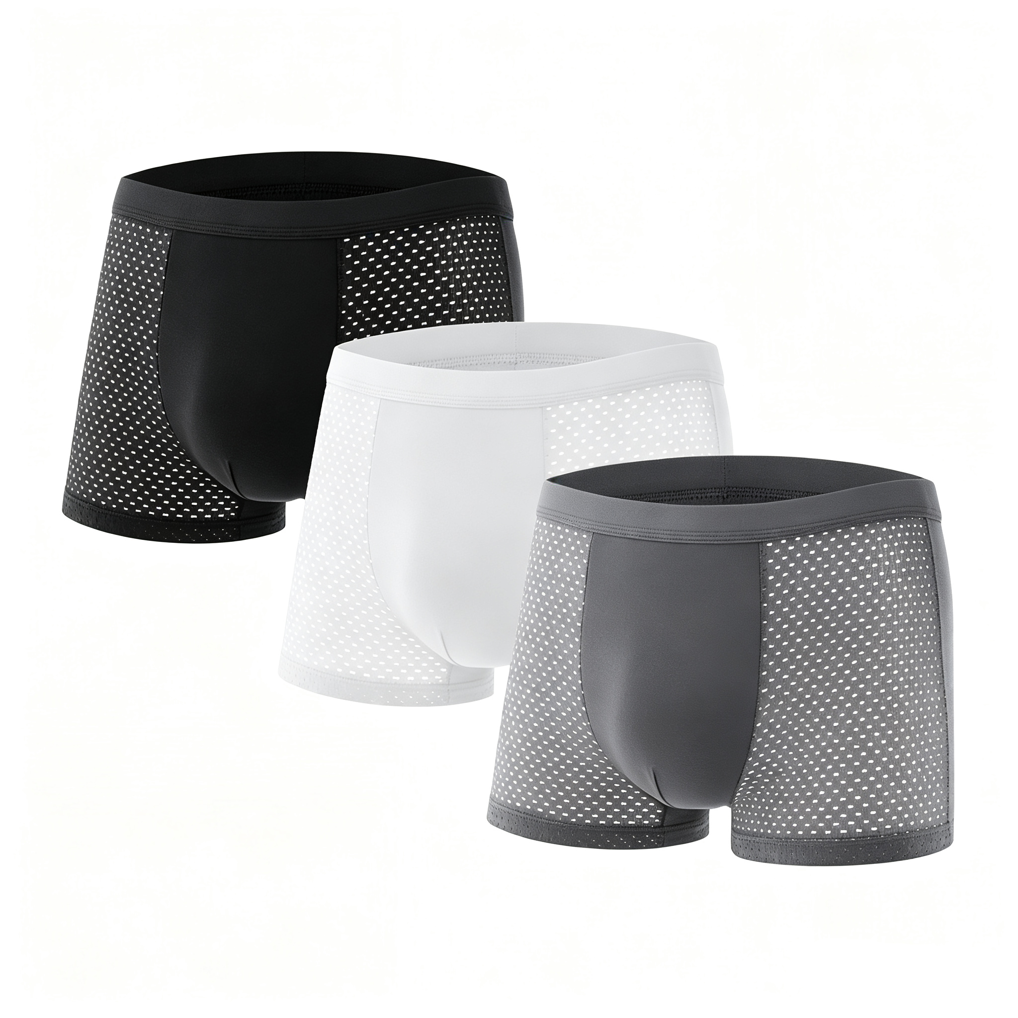 Buy 2 Get 1 Free 🎇Boxers Reinvented: Bamboo Comfort That Moves With You