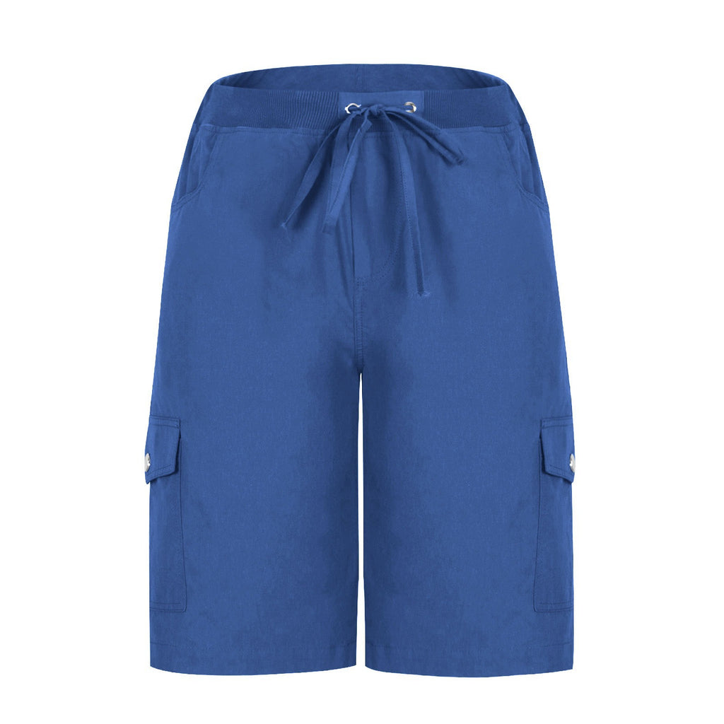 🩳 50% OFF NOW! ☀️ Women's Quick-Dry Cargo Shorts with Pockets – UPF 50+, Adjustable Drawstring & Relaxed Fit 🎒