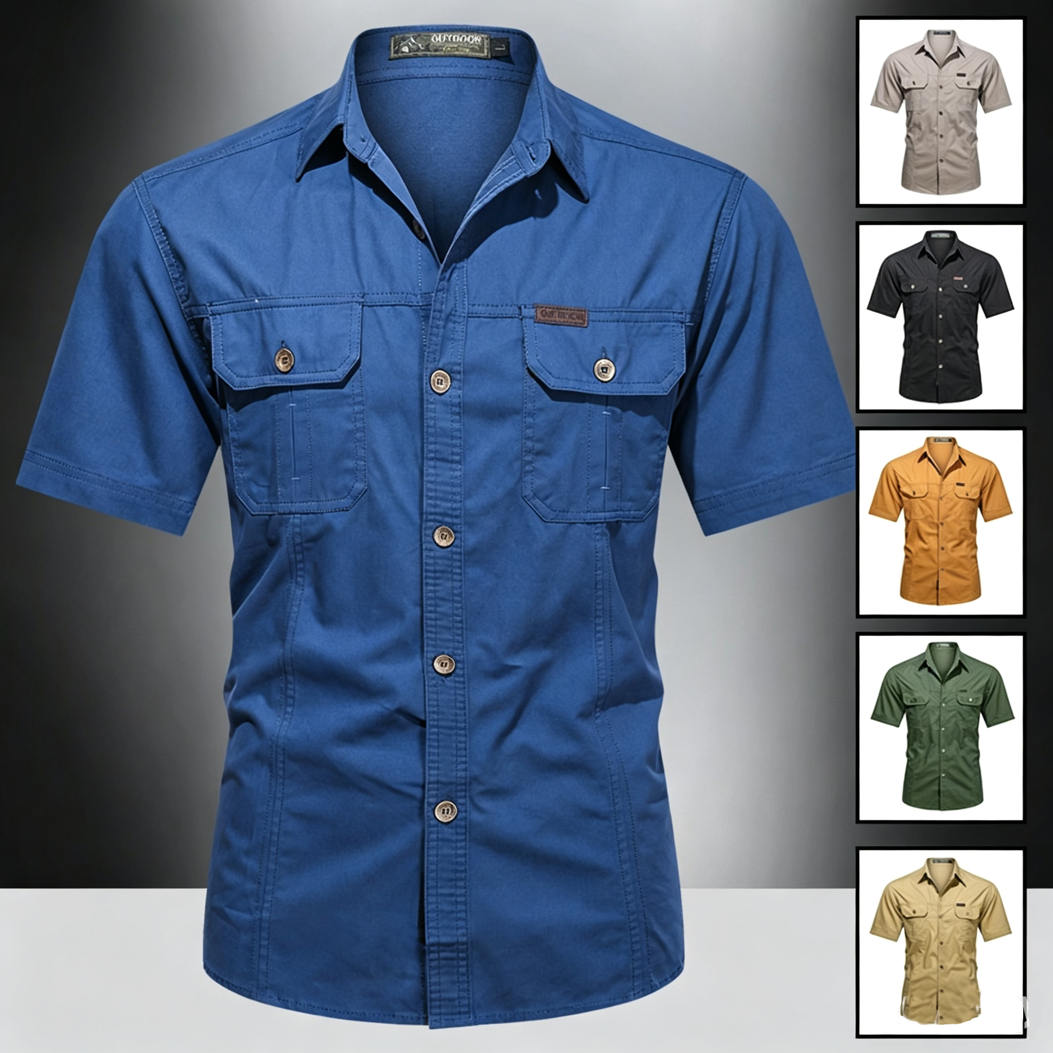 🌟 Outdoor Explorer Polo – Comfortable & Rugged 🌟