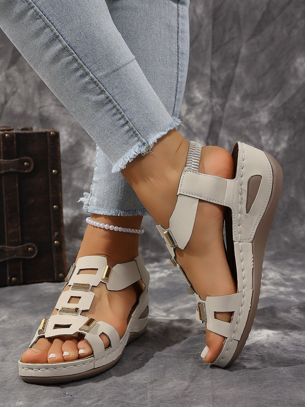 🔥2026 Summer Best Seller — Last Day Sale 50% OFF!🔥Women's Soft-Sole Orthopedic Sandals are here!