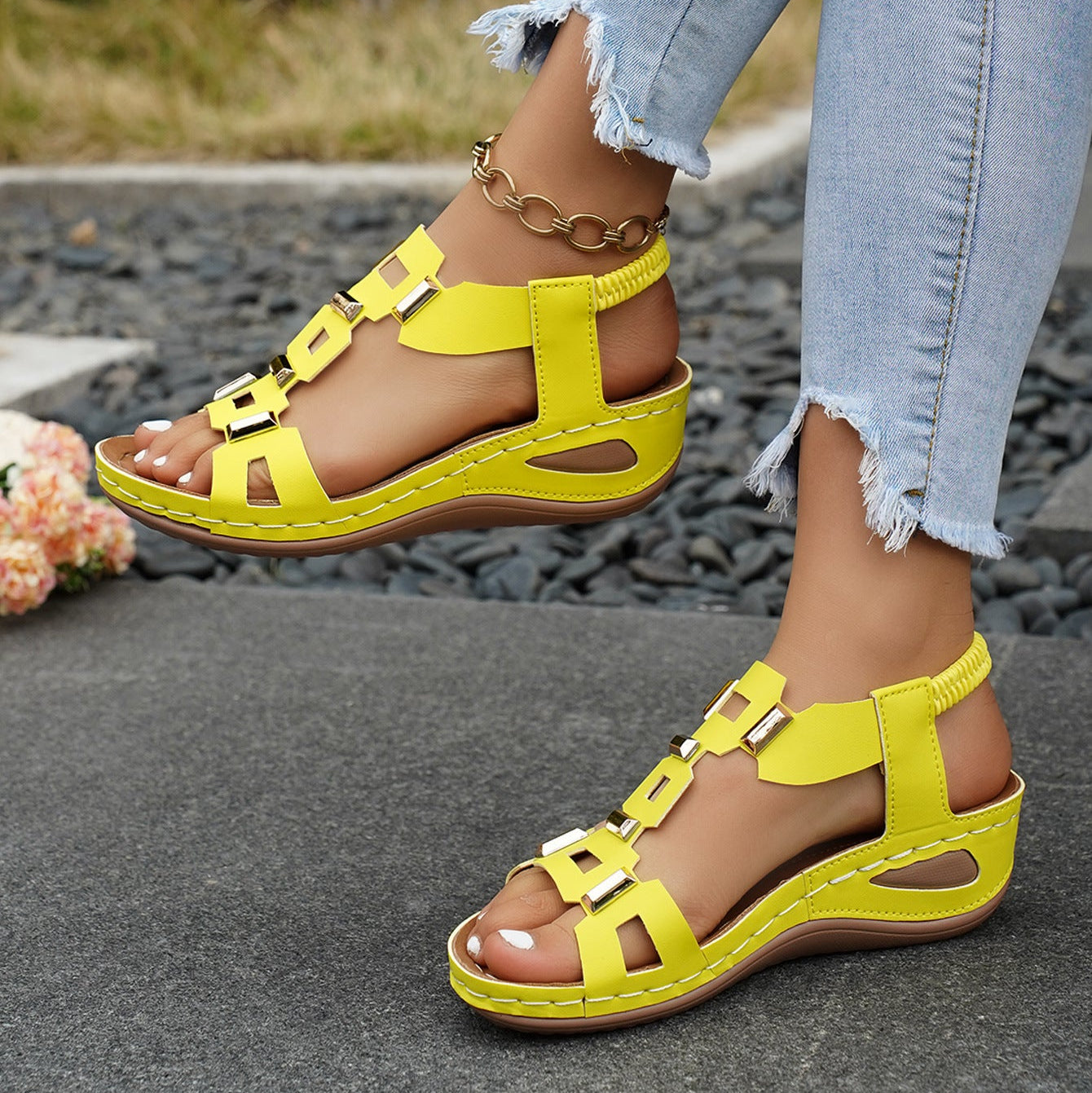 🔥2026 Summer Best Seller — Last Day Sale 50% OFF!🔥Women's Soft-Sole Orthopedic Sandals are here!