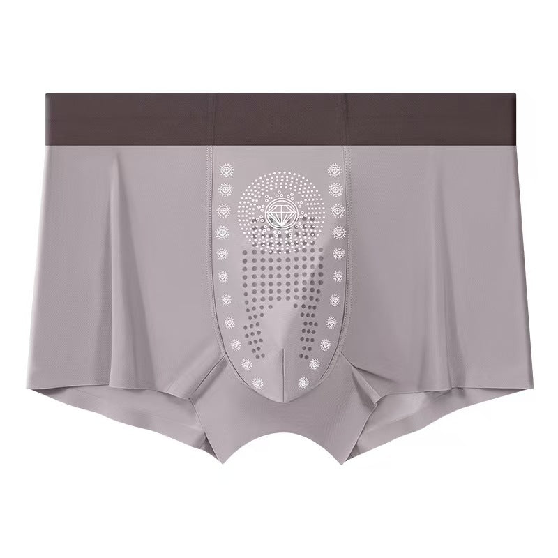 💝Buy 2 Get 1 Free❤️‍🔥Ice Silk Traceless Antibacterial Men's Underwear