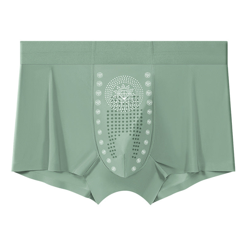 💝Buy 2 Get 1 Free❤️‍🔥Ice Silk Traceless Antibacterial Men's Underwear