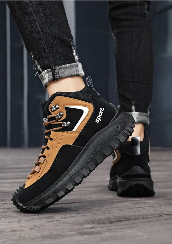 Men's Outdoor Hiking Boots - Waterproof, Non-Slip, Puncture-Proof And Smash-Proof
