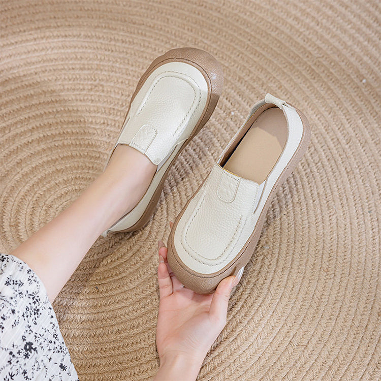 🥿🥿Spring 2026 New Original Leather, Women's Single Shoes With a super soft sole