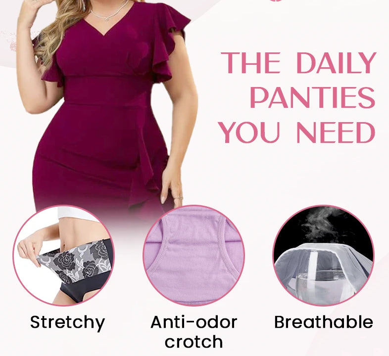 ❤Buy 2 Get 1 Free ❤High Waist Tummy Control Leak proof Panties