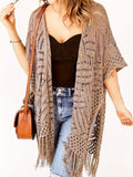 ✨Hollow Out Tassel Knit Cardigan | Ideal Summer Layering Piece