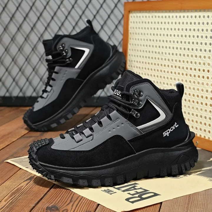 Men's Outdoor Hiking Boots - Waterproof, Non-Slip, Puncture-Proof And Smash-Proof