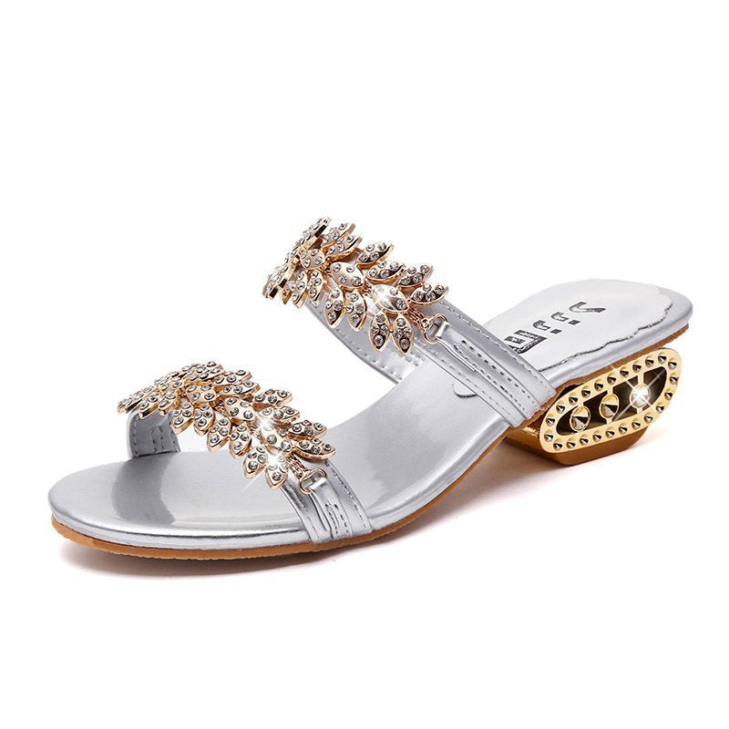 Women's Sparkly Rhinestone Fashion Sandals