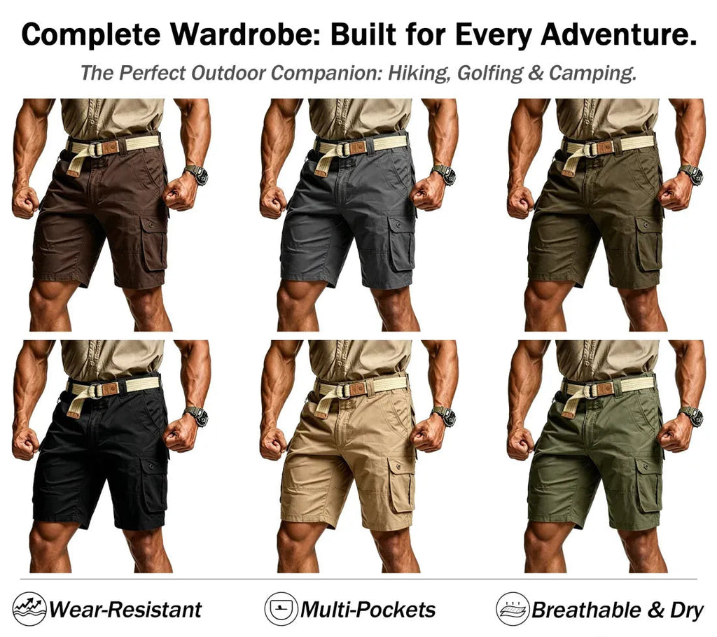 🪚Men's Tactical Cargo Shorts with Multifunctional Pockets