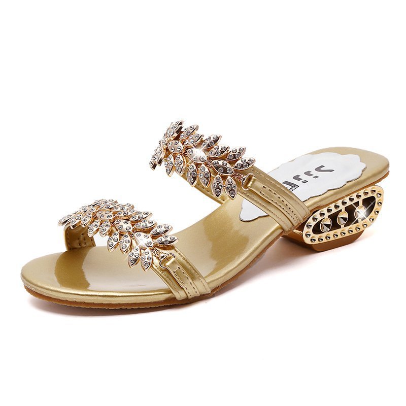 Women's Sparkly Rhinestone Fashion Sandals