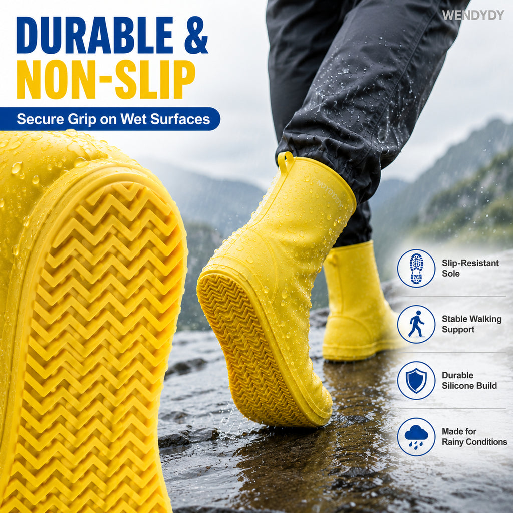 💕Buy 1 Get 1 Free😘Thick Wear-Resistant Waterproof Shoe Cover