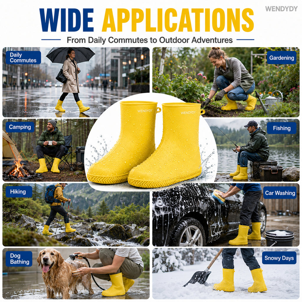 💕Buy 1 Get 1 Free😘Thick Wear-Resistant Waterproof Shoe Cover