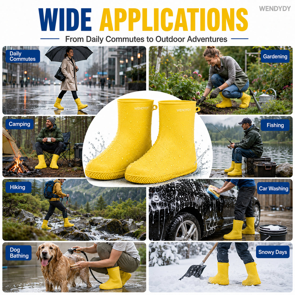 💕Buy 1 Get 1 Free😘Thick Wear-Resistant Waterproof Shoe Cover