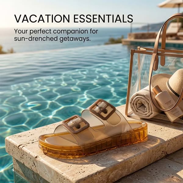 Non-slip Thick-soled Stylish Sandals - Your Cloud-Like Walk into Summer Fashion!