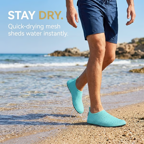 🌊👟Barefoot Water Shoes – Lightweight Aqua Socks for Travel, Beach & Everyday Comfort