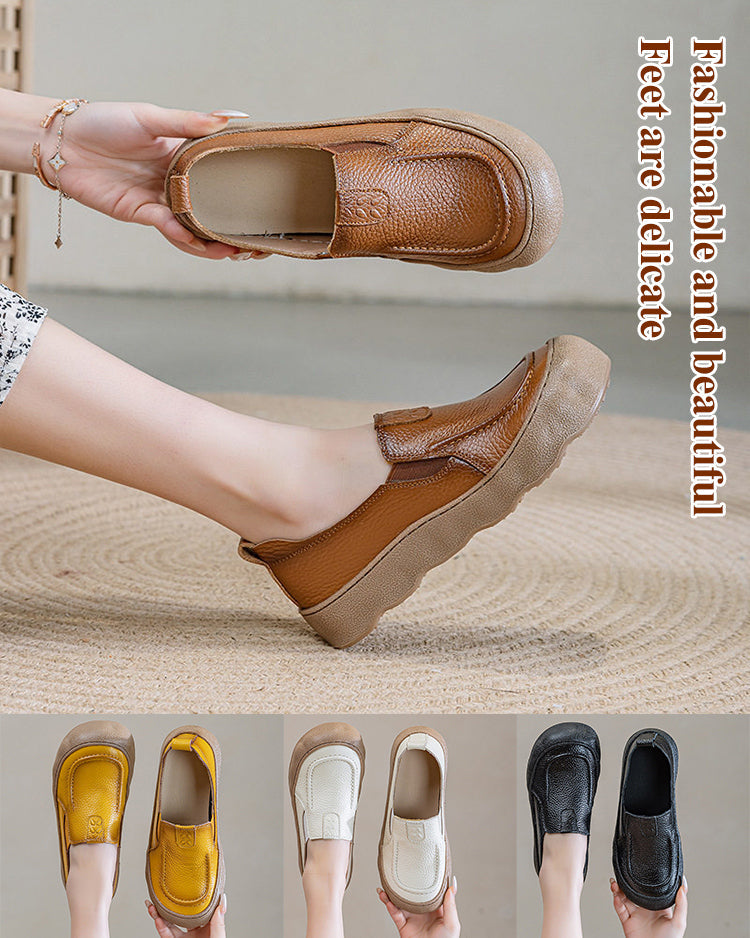 🥿🥿Spring 2026 New Original Leather, Women's Single Shoes With a super soft sole