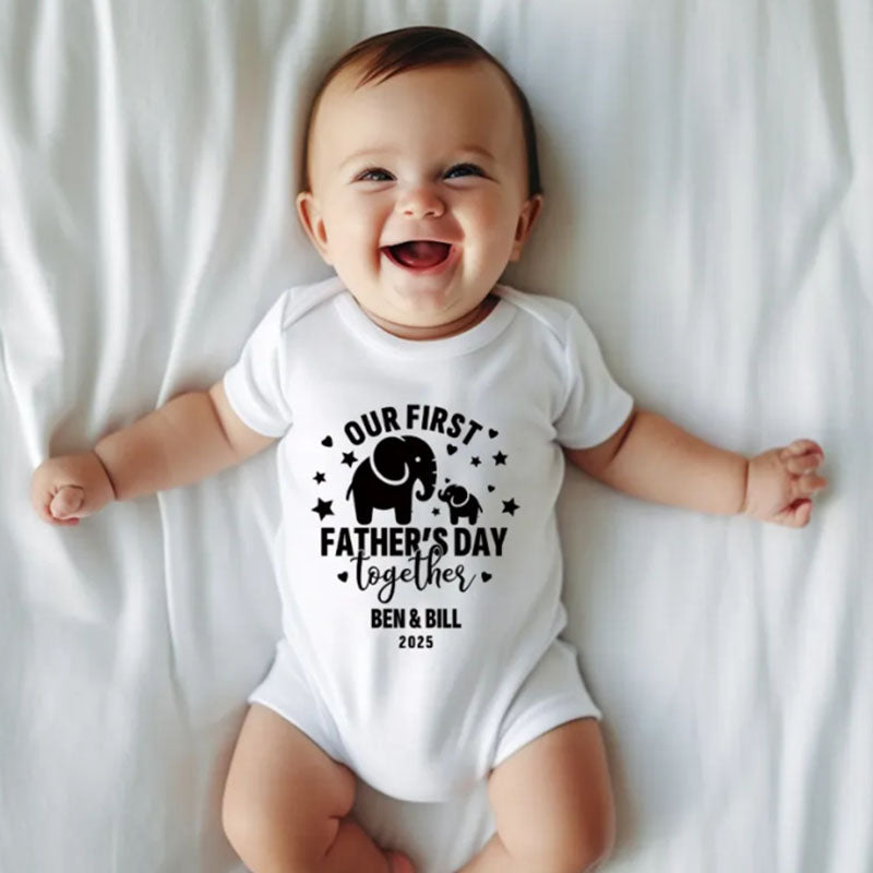 Personalized Name First Father's Day Shirt