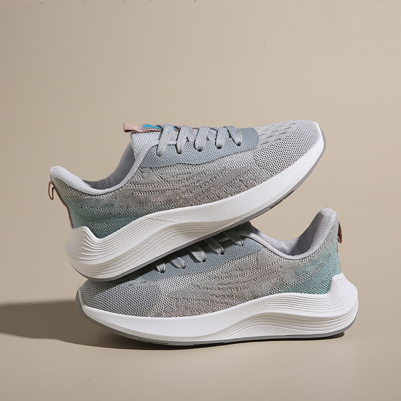 ✨ (50% OFF!) 2026 New In: Women's Breathable Gradient Flyknit Running Trainers - Lightweight Soft Sole Casual Sneakers for Walking, Gym & UK Summer