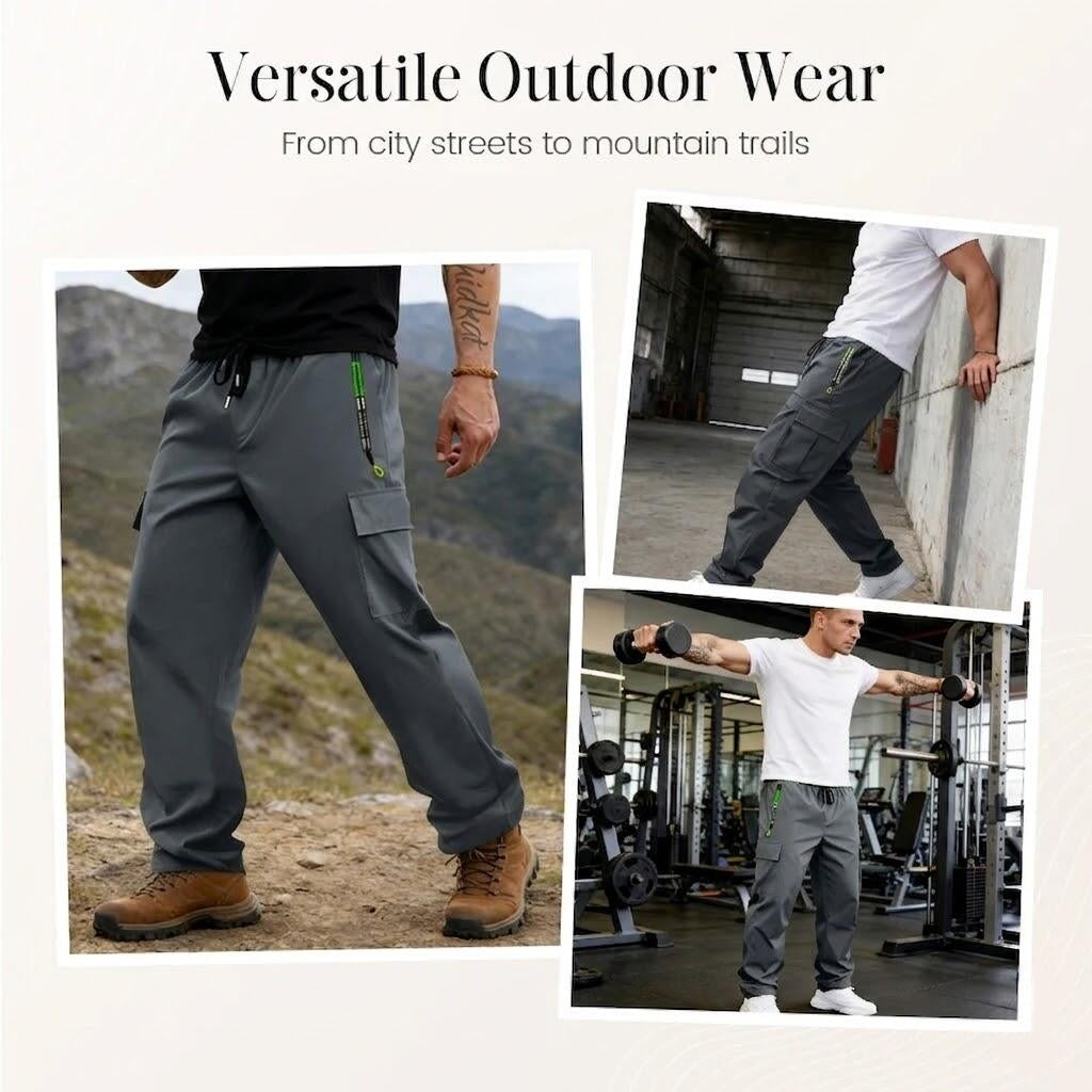 ⚡HALF PRICE SALE: Urban Explorer Tactical Trousers - 9-Pocket Utility Edition 🏙️