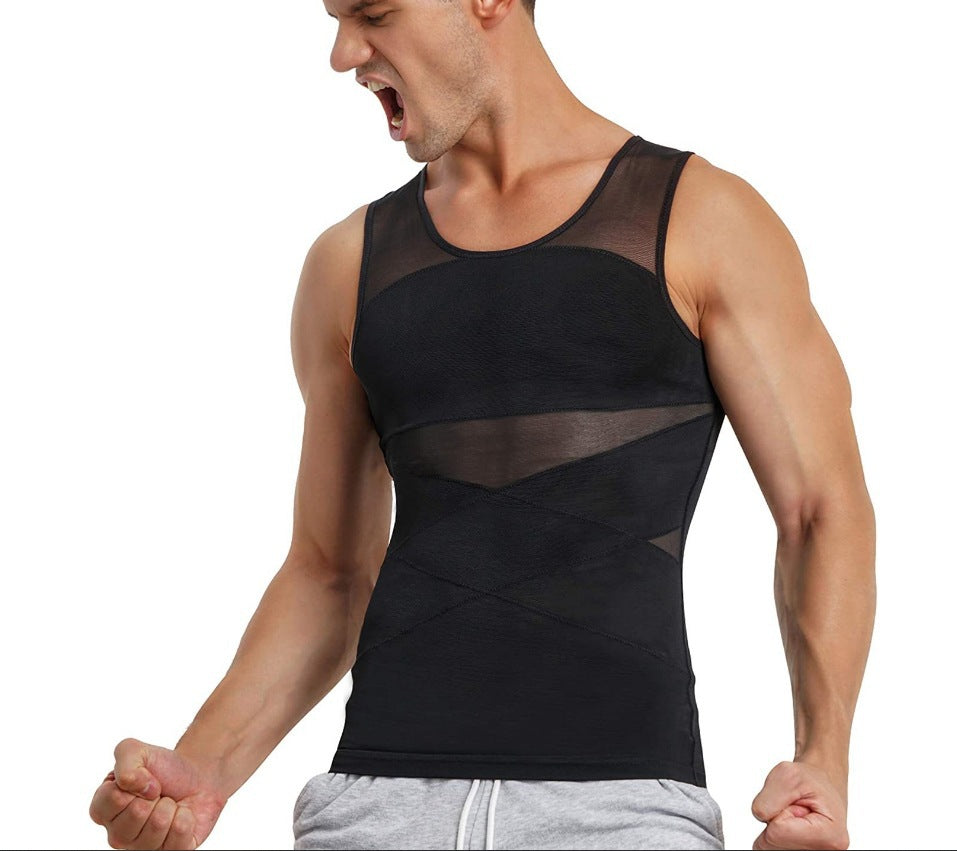 💥Last Day Sale-50% OFF🥰Men's Solid Compression Vest