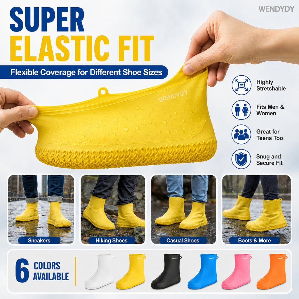 💕Buy 1 Get 1 Free😘Thick Wear-Resistant Waterproof Shoe Cover