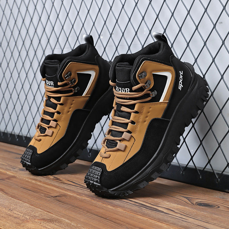 Men's Outdoor Hiking Boots - Waterproof, Non-Slip, Puncture-Proof And Smash-Proof