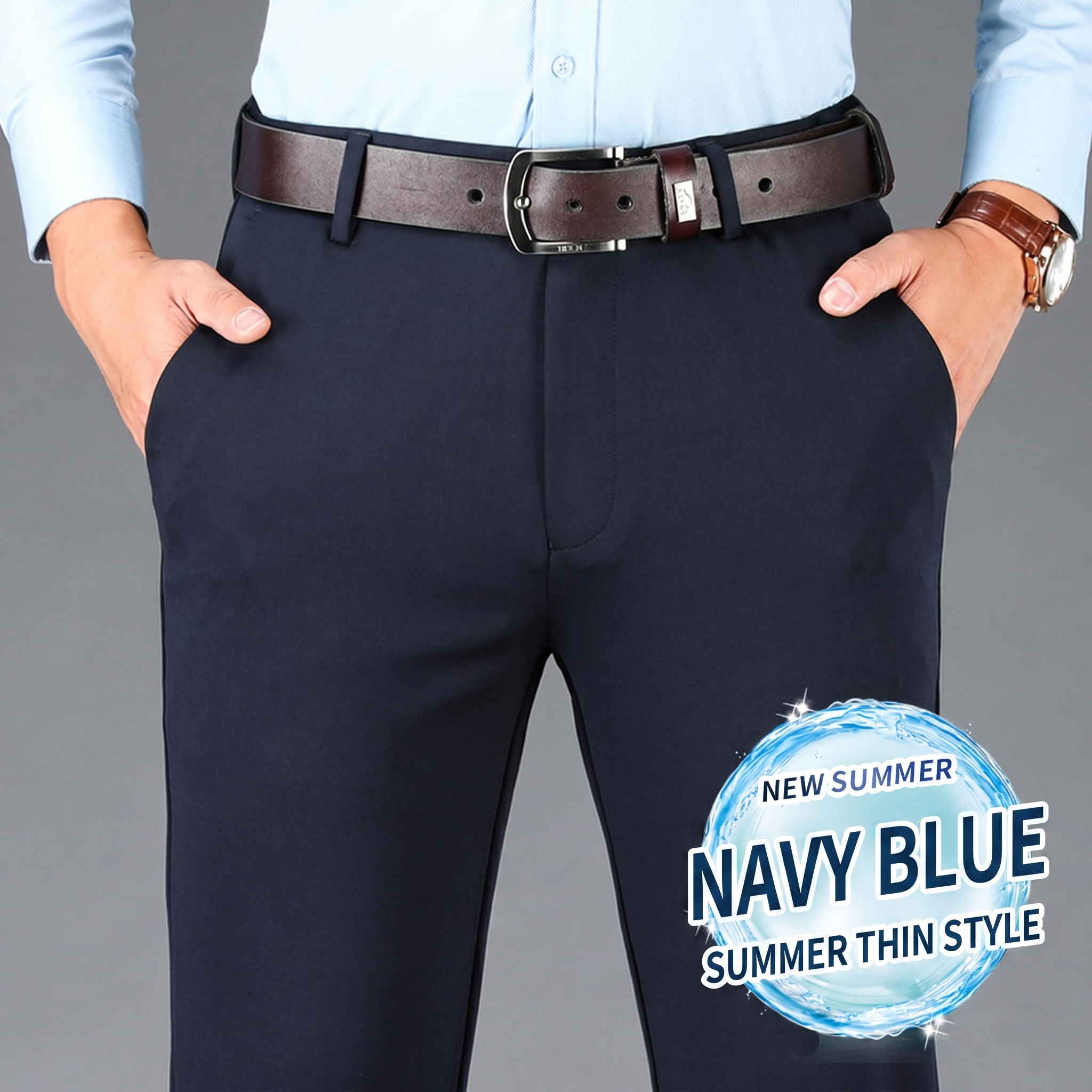 Stay Cool All Summer | Premium Ice Silk Breathable Casual Pants Subheadline