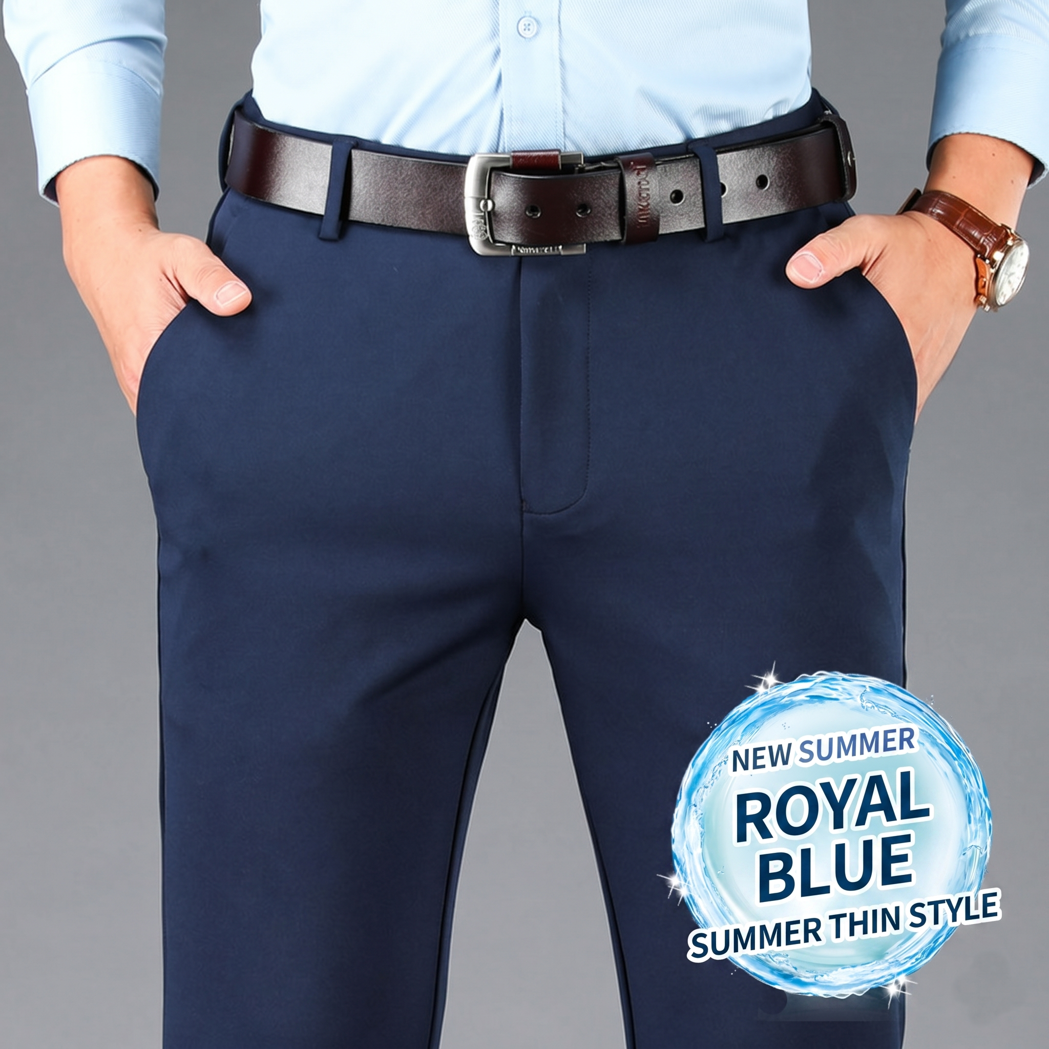 Stay Cool All Summer | Premium Ice Silk Breathable Casual Pants Subheadline