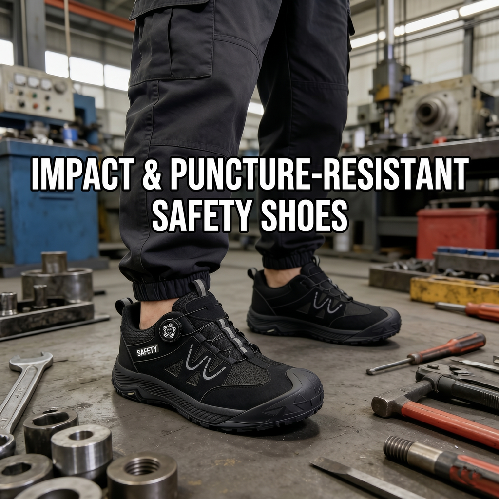 Men's Steel Toe Safety Work Shoes