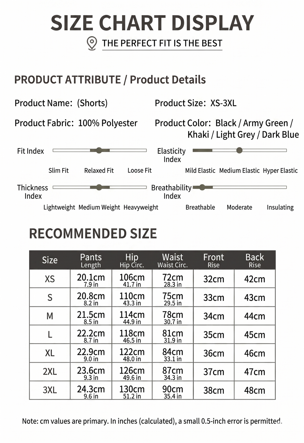 Men’s Summer Quick‑Dry Cargo Shorts  Loose Fit Knee Length