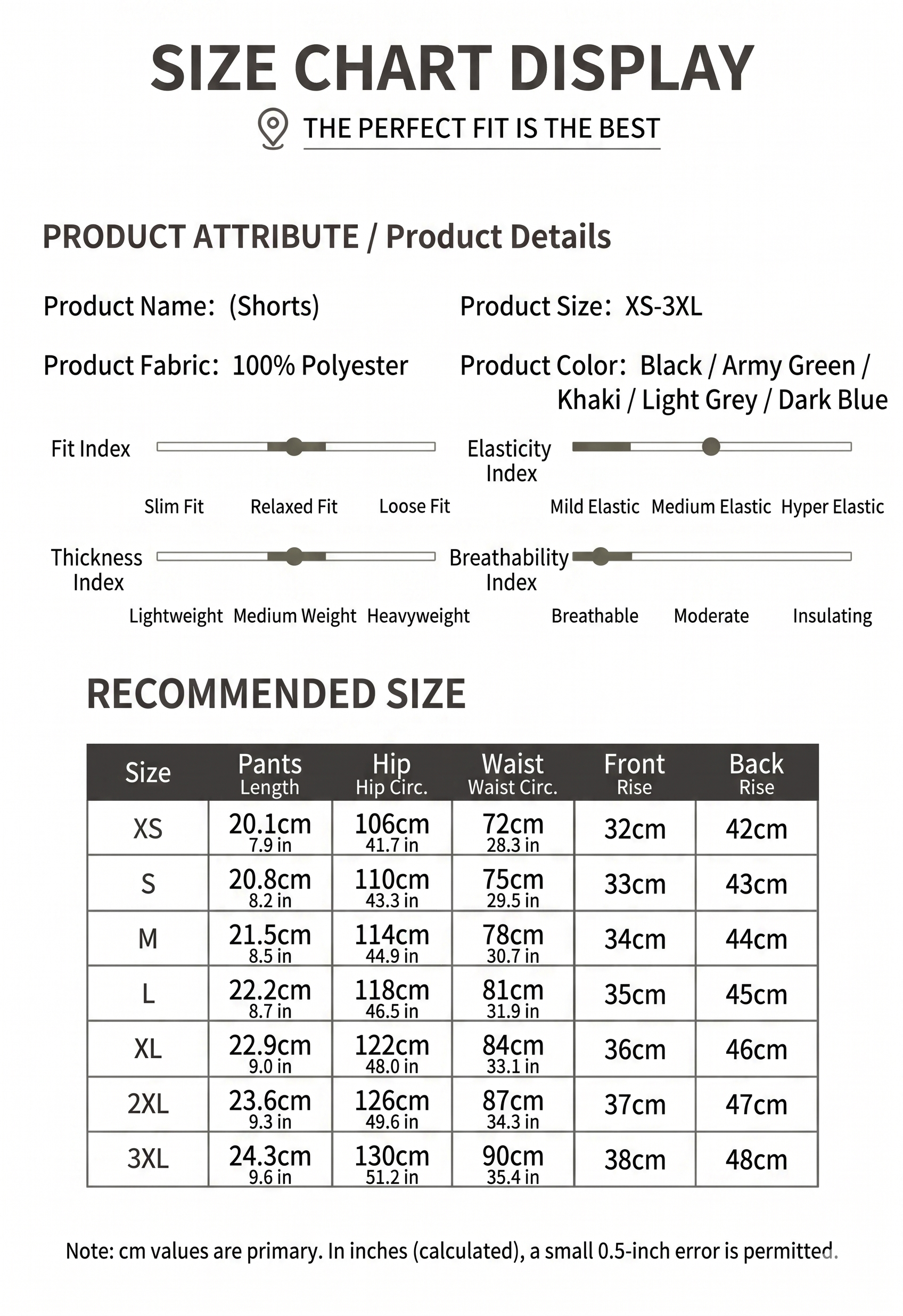Men’s Summer Quick‑Dry Cargo Shorts  Loose Fit Knee Length