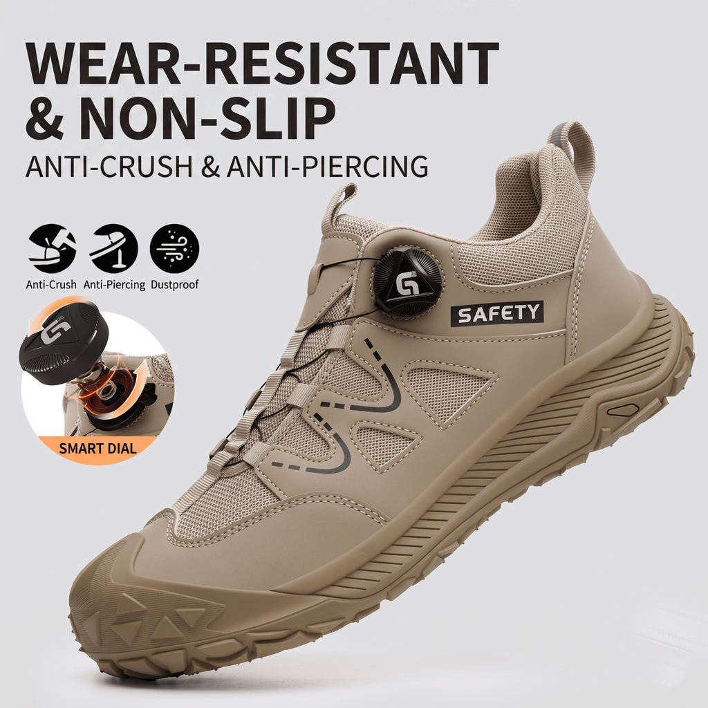 Men's Steel Toe Safety Work Shoes