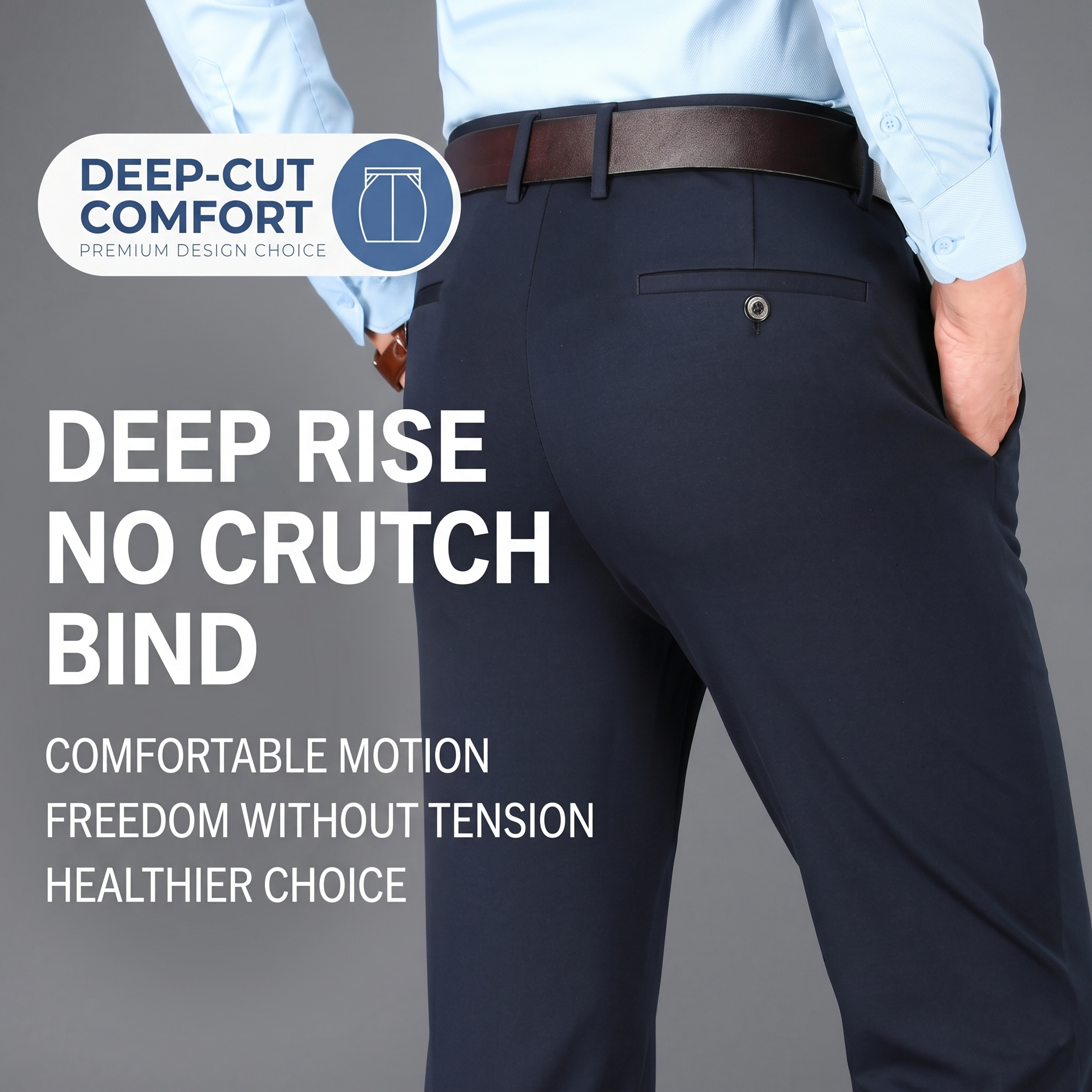 Stay Cool All Summer | Premium Ice Silk Breathable Casual Pants Subheadline