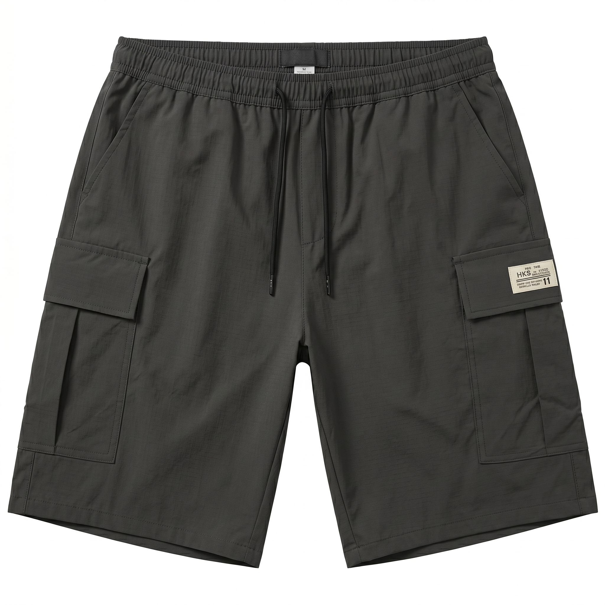 Men’s Summer Quick‑Dry Cargo Shorts  Loose Fit Knee Length