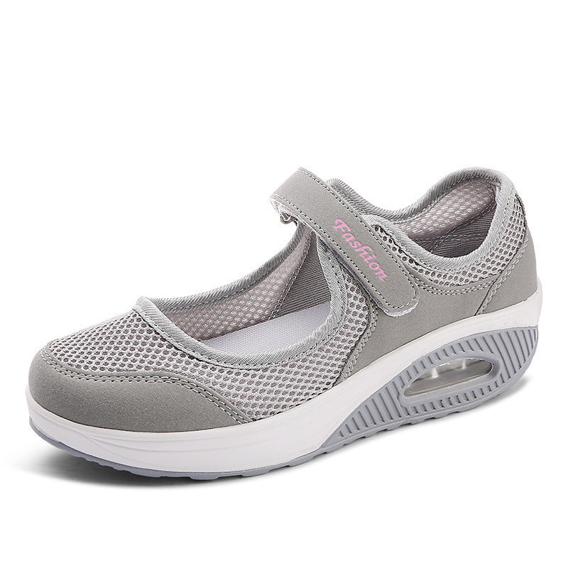 Women's stretchablebreathable lightweight walkingshoes
