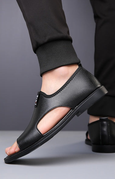 Men's Open-Toe Roman Style Slip-On Sandals