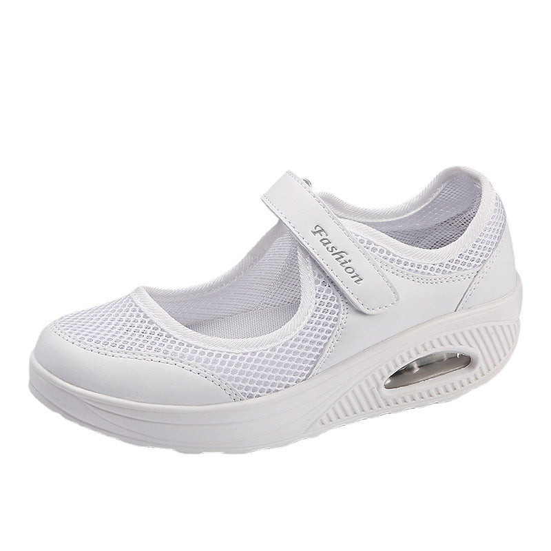 Women's stretchablebreathable lightweight walkingshoes