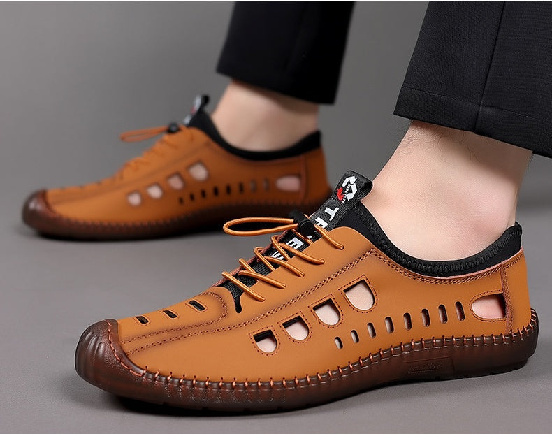 Men's Fashionable Casual Openwork Sandals